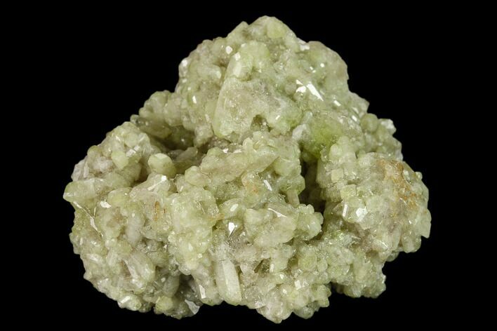 Vesuvianite Crystal Cluster - Jeffrey Mine, Canada #134402